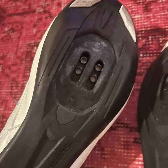 Shimano White Cycling Shoes Sz 6.5 - Picture 5 of 5